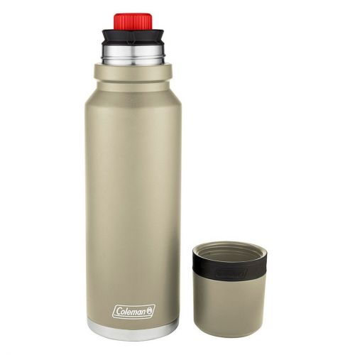 Coleman Freeflow Stainless Steel, 40oz/1200mL, Slate & Black Insulated Bottles