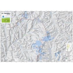 Mapa Pixmap Cerro Tupungato 1:75.000