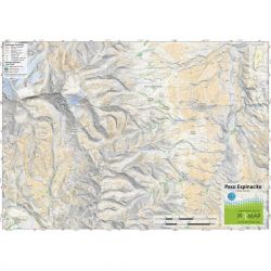 Mapa Pixmap Paso Espinacito 1:50.000