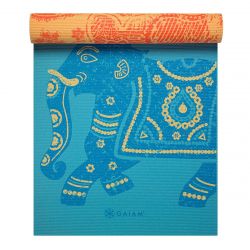 Gaiam Mat Yoga 6mm Elephant Reversible