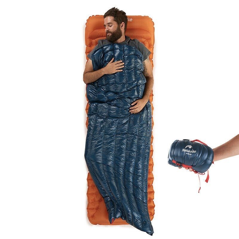 Naturehike- Mini saco de dormir ultraligero, 190x75cm fácil de llevar.